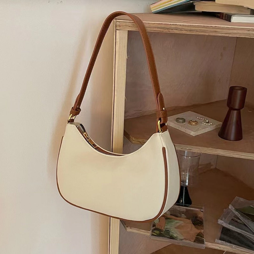 Elegant Small Shoulder Purse – Stylish shoulder Bag & Half Moon Bag for Women, Perfect Autumn Hobo Shoulder Handbag - Fabs things