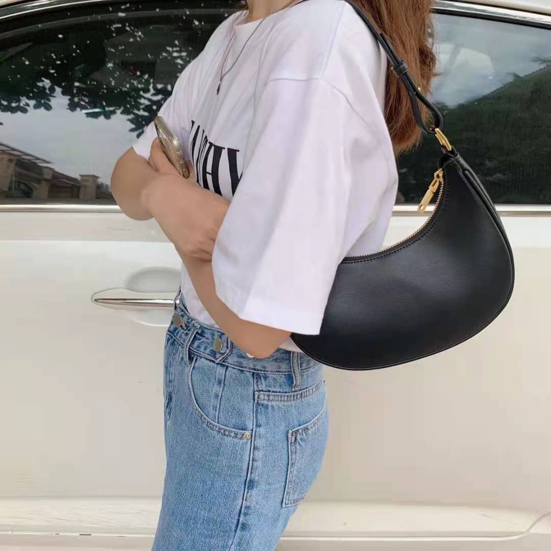 Elegant Small Shoulder Purse – Stylish shoulder Bag & Half Moon Bag for Women, Perfect Autumn Hobo Shoulder Handbag - Fabs things