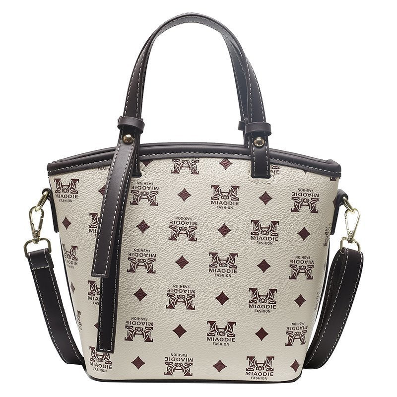 Niche design handbags fashion single shoulder bag Small bucket purse crossbody tote - Fabs things