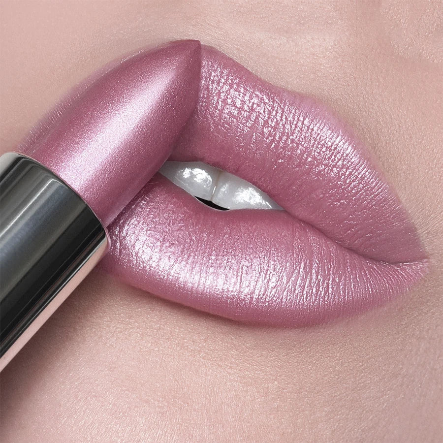 21Colors Bold & Intense Glitter Shiny Metallic Lipstick Pearlescent Lip Tint,Long Lasting Lip Senior Matte Lip Makeup Gifts for - Fabs things