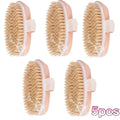 Dry Body Brushes, Exfoliating Body Scrubbers, Natural Bristles for Dry Skin, Improve Circulation, Stop Ingrown Hairs - Fabs things