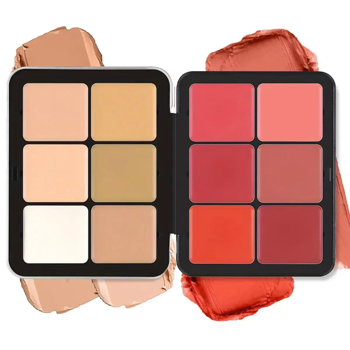 12-color concealer and blush palette Matte and highlight contour makeup rouge palette - Fabs things