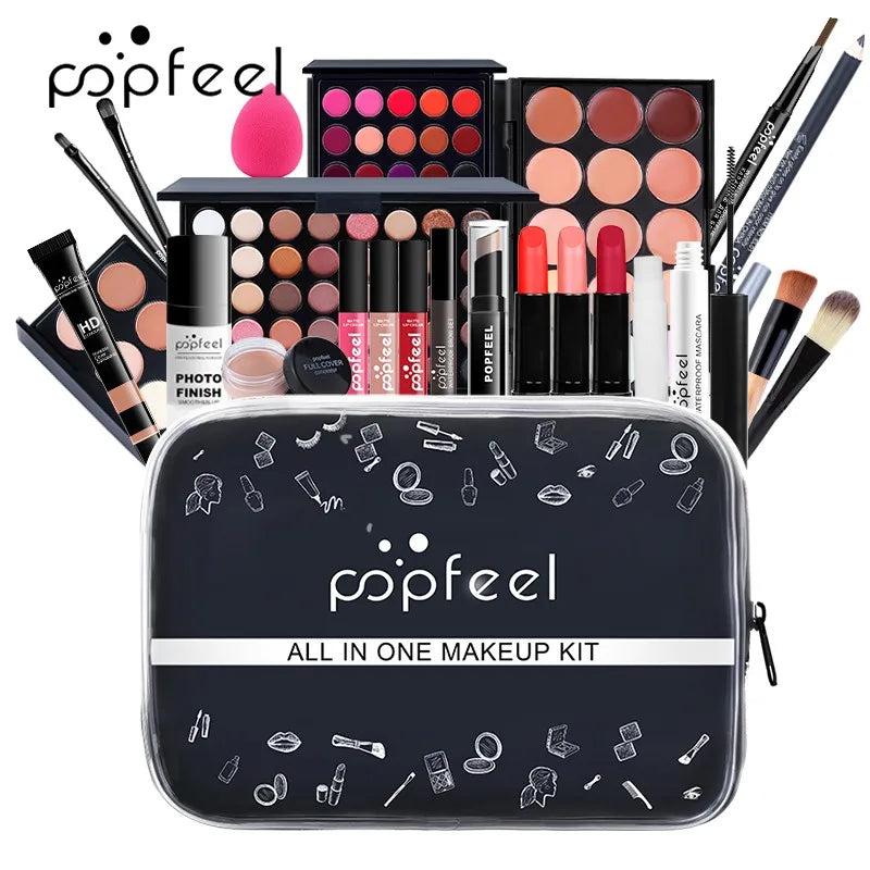 POPFEEL All In One Makeup Kit  for Women Full Kit Set, All in One Makeup Sets Include Eyebrow Eyeliner Eyeshadow - Fabs things