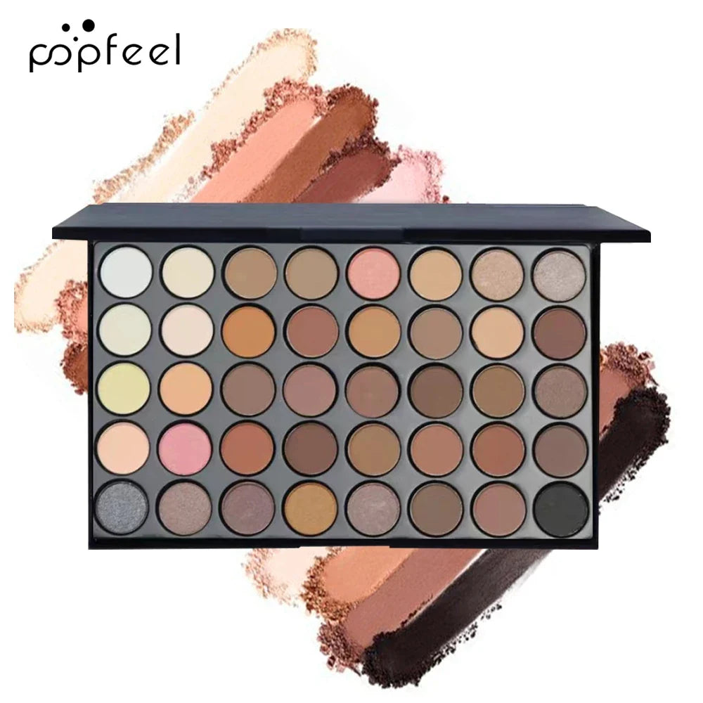 POPFEEL Eye Makeup Set, Eyeshadow Palette, Eyeliner, Mascara, Eyebrow Pencil, Makeup Tool Set Box, Gifts For Women - Fabs things