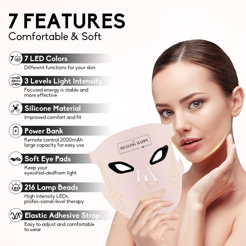 Luxe Professional Skin Care Rejuvenating LED Face Mask - Fabs things