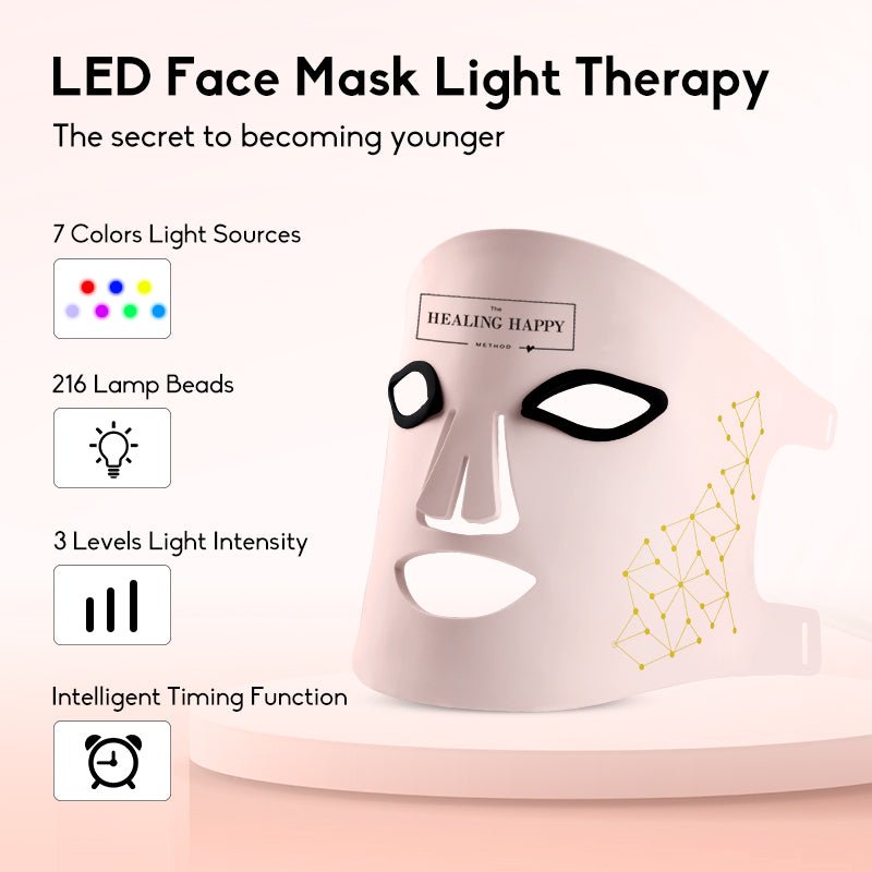 Luxe Professional Skin Care Rejuvenating LED Face Mask - Fabs things