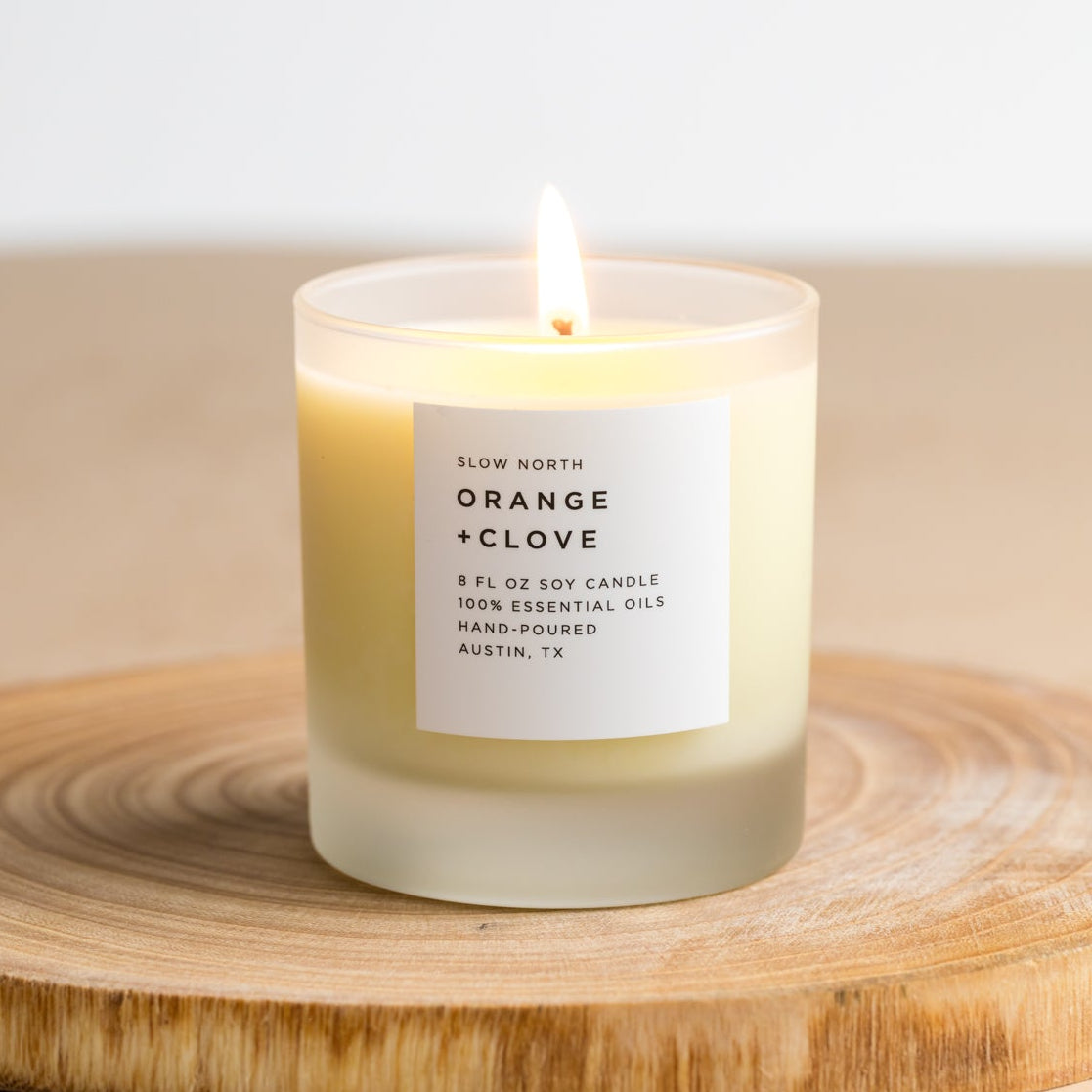 Orange + Clove - Signature Soy Candle - Fabs things