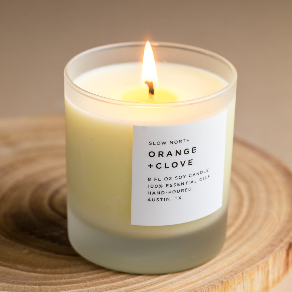 Orange + Clove - Signature Soy Candle - Fabs things