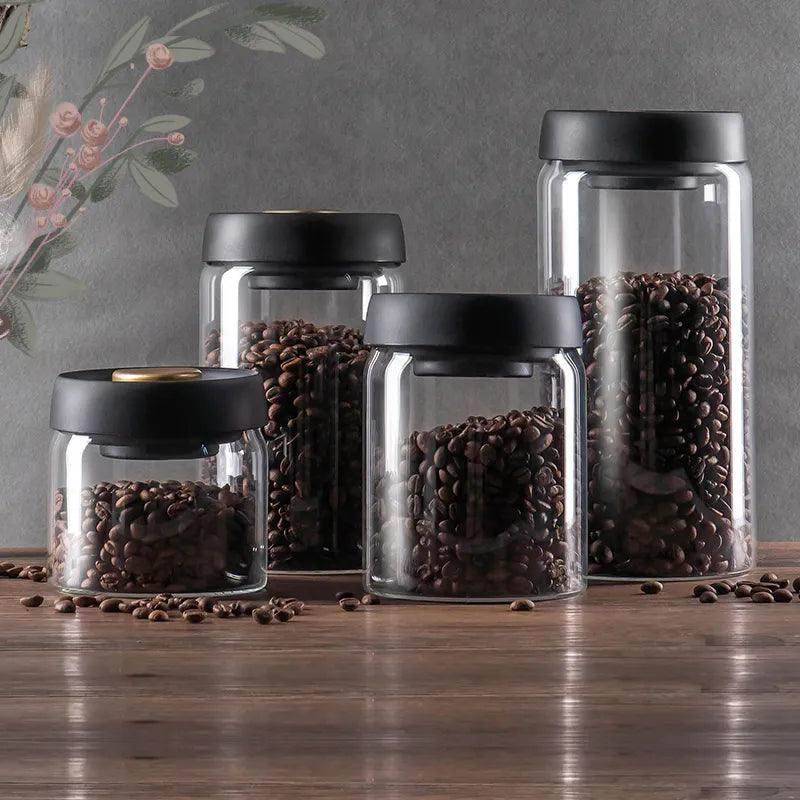 Vacuum Sealed Jug Coffee Beans Airtight Canister - Fabs things