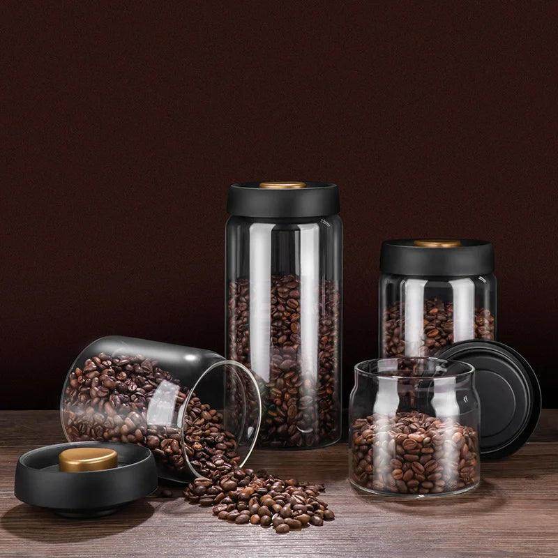 Vacuum Sealed Jug Coffee Beans Airtight Canister - Fabs things