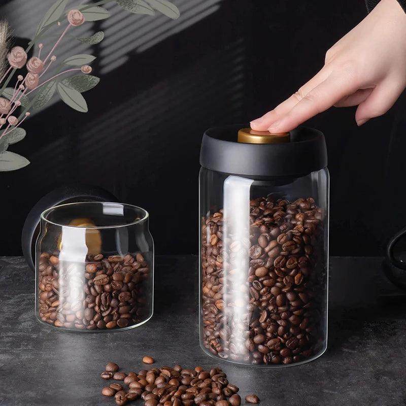 Vacuum Sealed Jug Coffee Beans Airtight Canister - Fabs things
