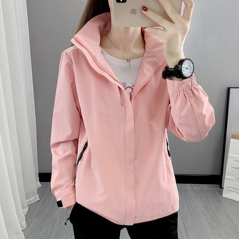 Men's And Women's Waterproof Windproof Jacket Live Jacket Jacket Printable - Fabs things