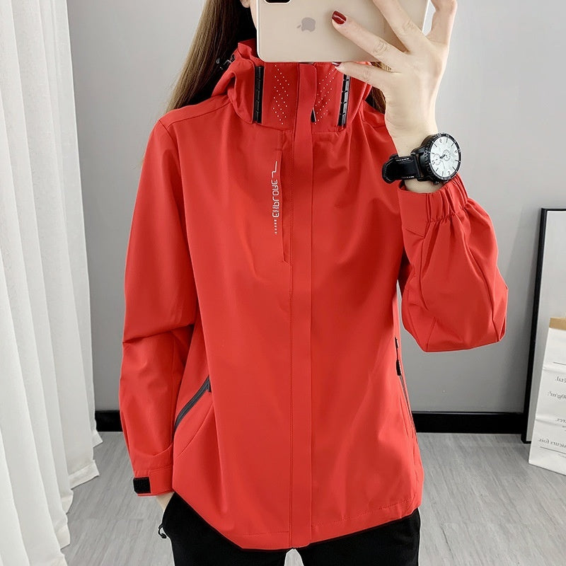 Men's And Women's Waterproof Windproof Jacket Live Jacket Jacket Printable - Fabs things
