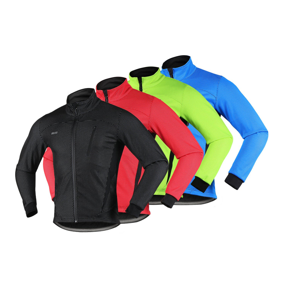 Arsuxeo fleece outdoor sports jacket cycling jersey - Fabs things