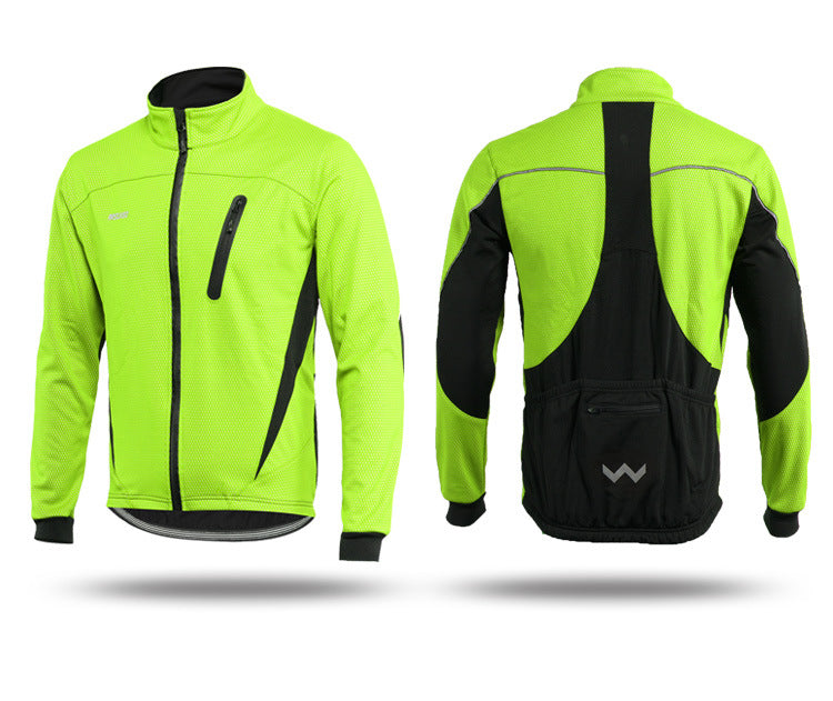 Arsuxeo fleece outdoor sports jacket cycling jersey - Fabs things
