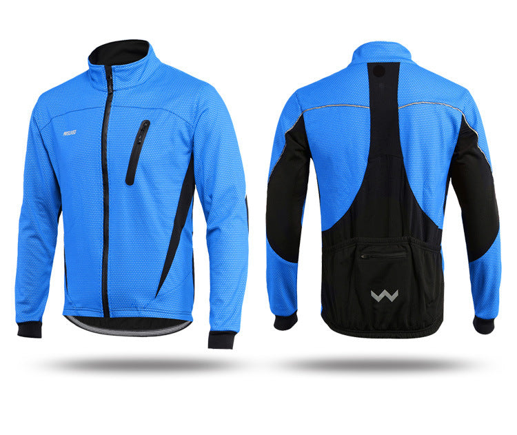 Arsuxeo fleece outdoor sports jacket cycling jersey - Fabs things