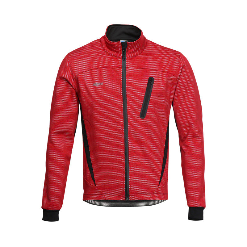 Arsuxeo fleece outdoor sports jacket cycling jersey - Fabs things