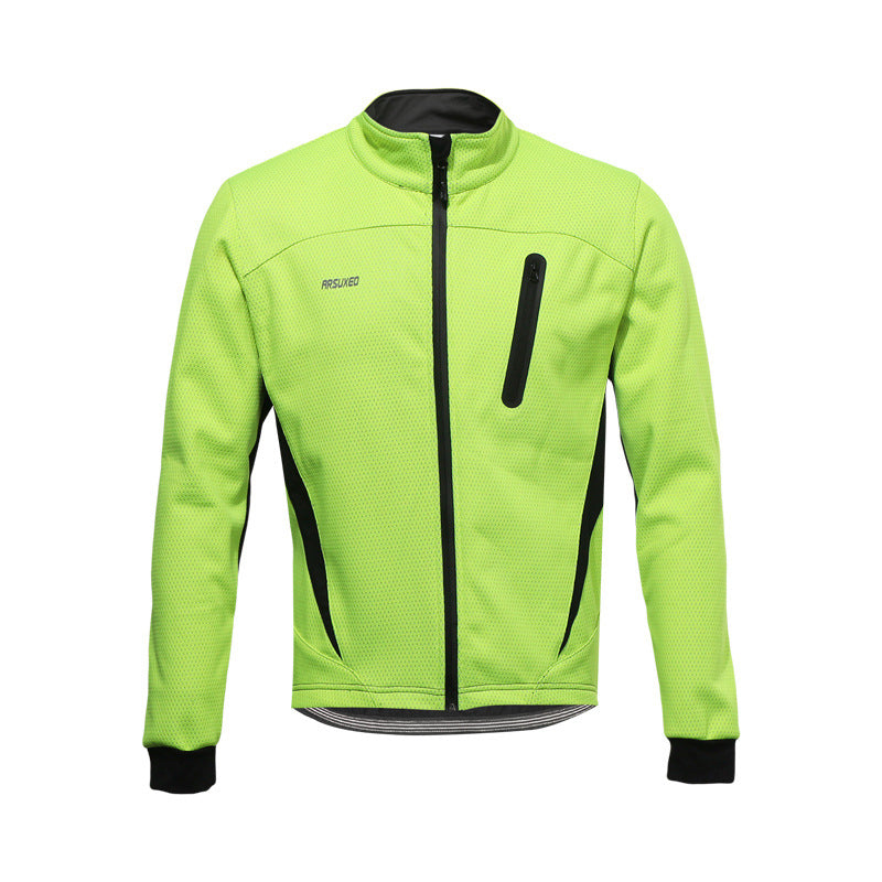 Arsuxeo fleece outdoor sports jacket cycling jersey - Fabs things
