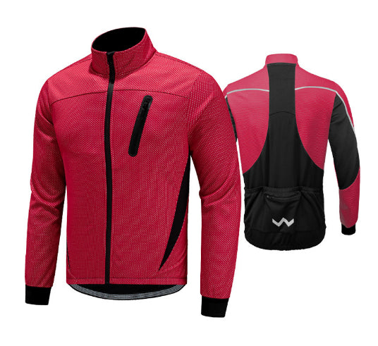 Arsuxeo fleece outdoor sports jacket cycling jersey - Fabs things