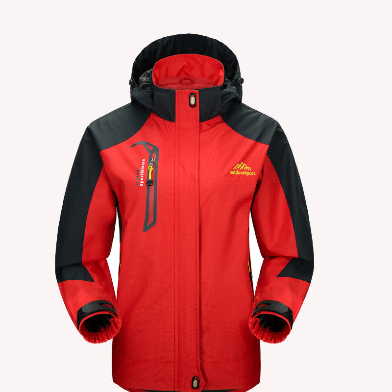 Three-Dimensional Middle-Aged and Elderly Wind and Snow Men's Jacket Women - Fabs things