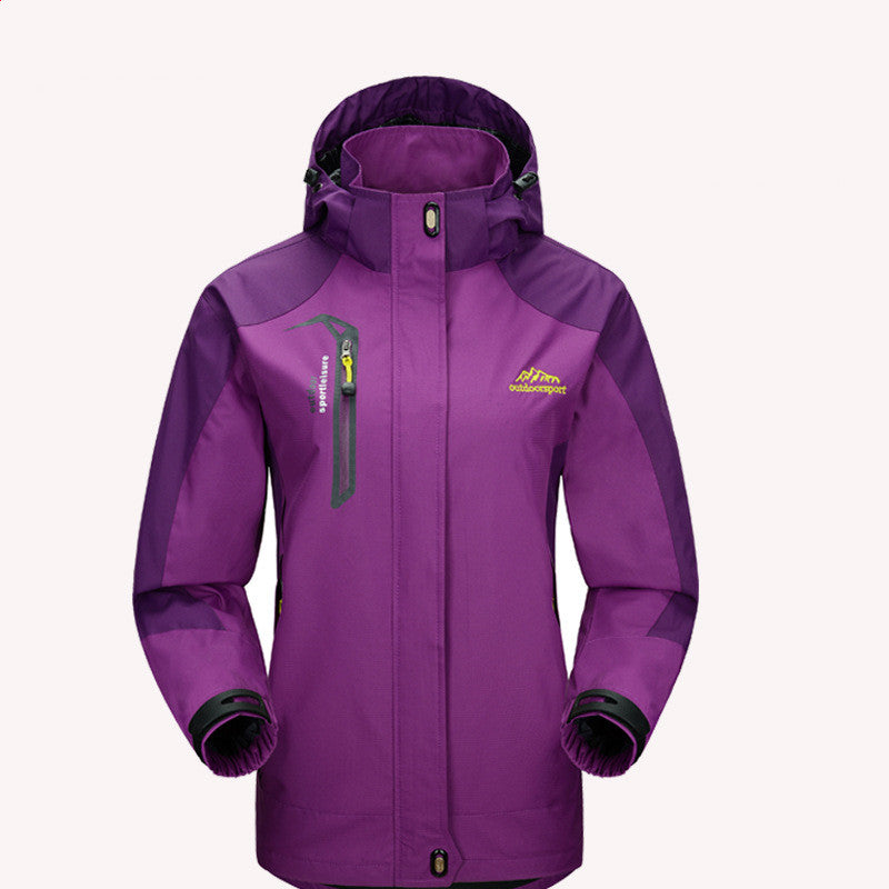 Three-Dimensional Middle-Aged and Elderly Wind and Snow Men's Jacket Women - Fabs things