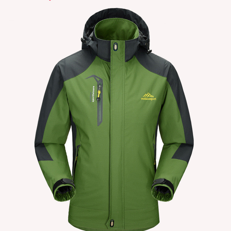 Three-Dimensional Middle-Aged and Elderly Wind and Snow Men's Jacket Women - Fabs things