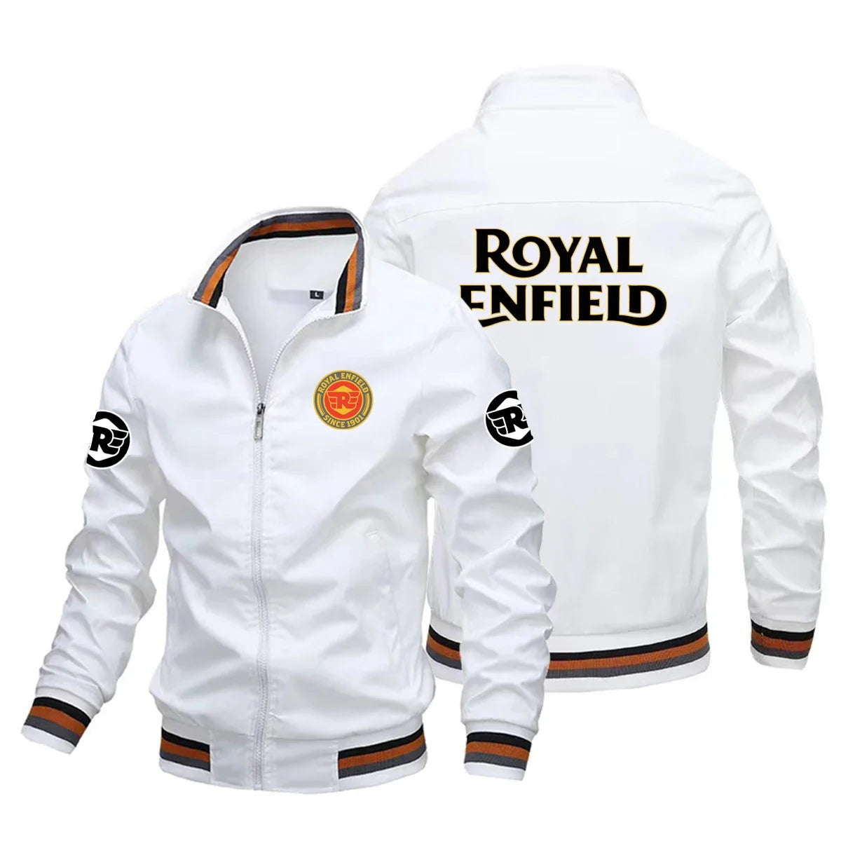 2026 New Retro style Royal Enfield Motorcycle Jacket Racing Jacket Windbreaker Outdoor Sports Bicycle Jacket Men's Clothing tops - Fabs things