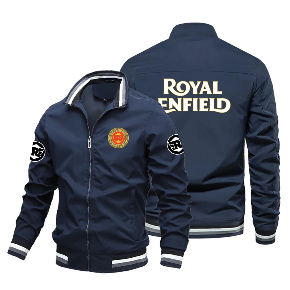 2026 New Retro style Royal Enfield Motorcycle Jacket Racing Jacket Windbreaker Outdoor Sports Bicycle Jacket Men's Clothing tops - Fabs things