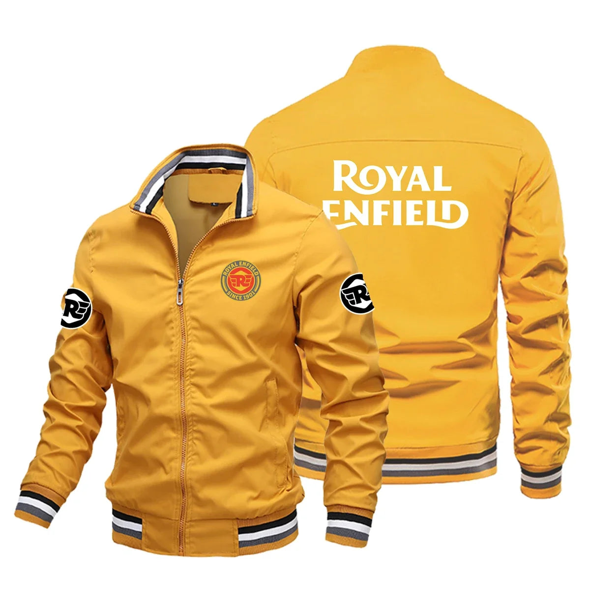 2026 New Retro style Royal Enfield Motorcycle Jacket Racing Jacket Windbreaker Outdoor Sports Bicycle Jacket Men's Clothing tops - Fabs things