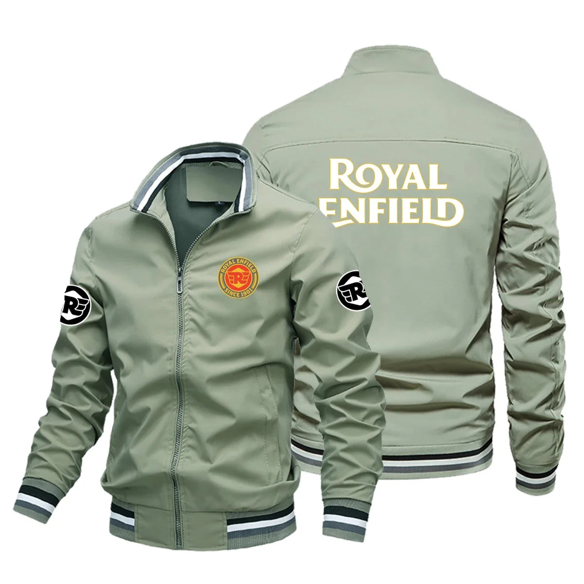 2026 New Retro style Royal Enfield Motorcycle Jacket Racing Jacket Windbreaker Outdoor Sports Bicycle Jacket Men's Clothing tops - Fabs things