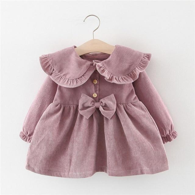 Newborn Baby Girl Cartoon Dress With Bag Infant Clothing Toddler Dress In elegant Design Made for Kids - Fabs things