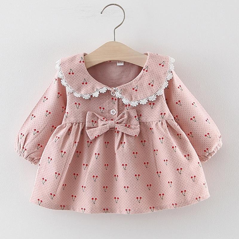 Newborn Baby Girl Cartoon Dress With Bag Infant Clothing Toddler Dress In elegant Design Made for Kids - Fabs things
