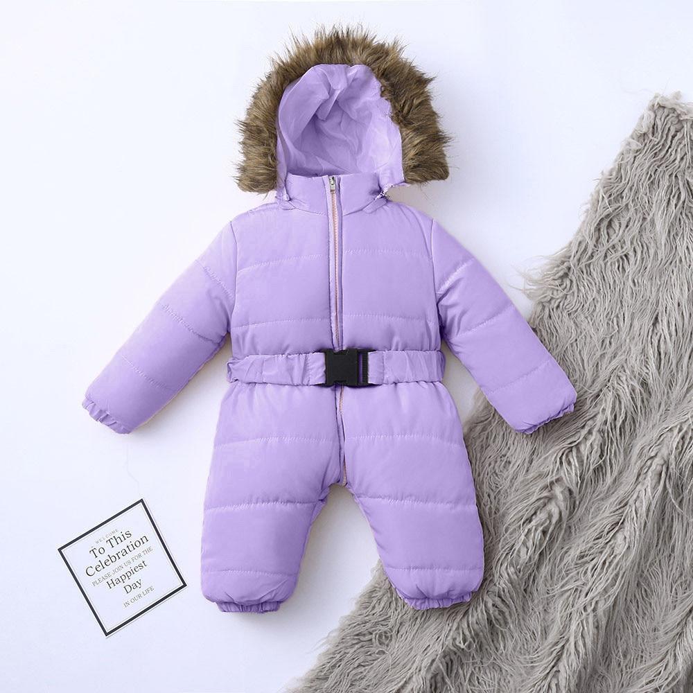 Winter Clothes For Infant Baby Hooded Warm Thick Snowsuit Jumpsuit Romper for Boys and Girls  Style - Fabs things