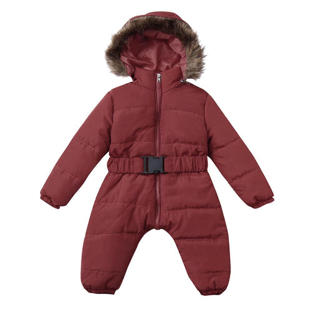 Winter Clothes For Infant Baby Hooded Warm Thick Snowsuit Jumpsuit Romper for Boys and Girls  Style - Fabs things