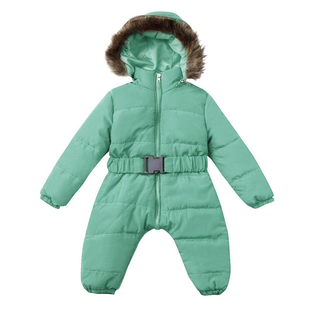 Winter Clothes For Infant Baby Hooded Warm Thick Snowsuit Jumpsuit Romper for Boys and Girls  Style - Fabs things