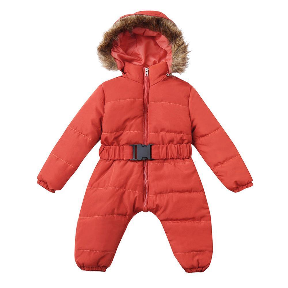 Winter Clothes For Infant Baby Hooded Warm Thick Snowsuit Jumpsuit Romper for Boys and Girls  Style - Fabs things