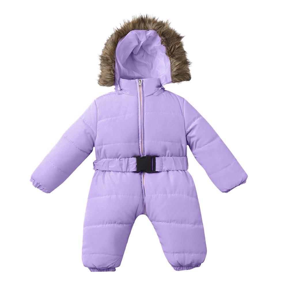 Winter Clothes For Infant Baby Hooded Warm Thick Snowsuit Jumpsuit Romper for Boys and Girls  Style - Fabs things