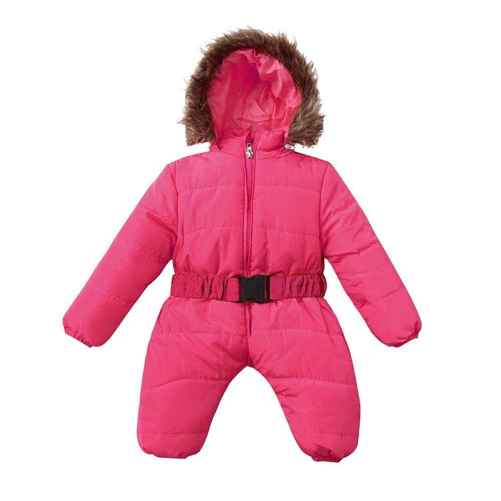 Winter Clothes For Infant Baby Hooded Warm Thick Snowsuit Jumpsuit Romper for Boys and Girls  Style - Fabs things