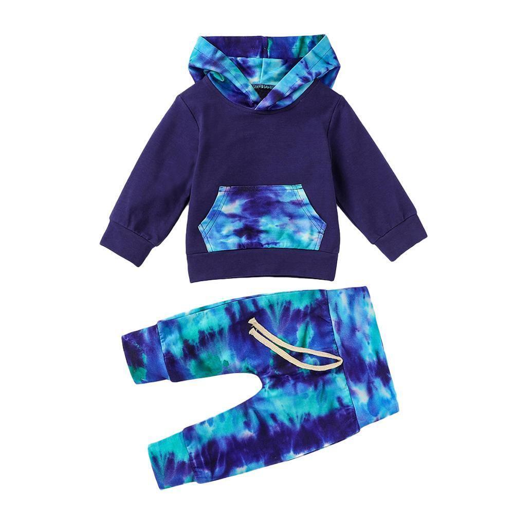 Newborn Baby Clothes  Hoodies+Pant 2pcs Outfit Suit Costume Infant Clothing For Baby boys Set - Fabs things