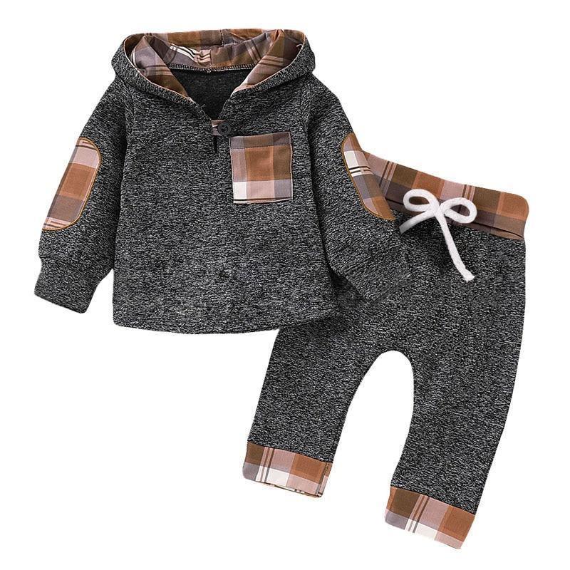 Newborn Baby Clothes  Hoodies+Pant 2pcs Outfit Suit Costume Infant Clothing For Baby boys Set - Fabs things