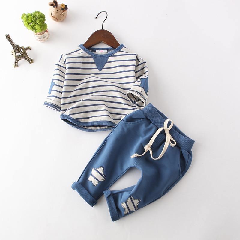 Newborn Baby Clothes  Hoodies+Pant 2pcs Outfit Suit Costume Infant Clothing For Baby boys Set - Fabs things