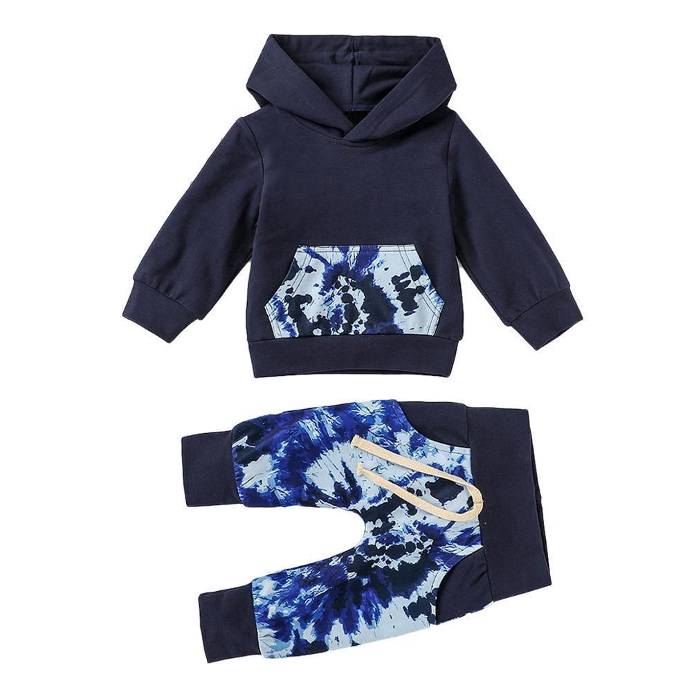 Newborn Baby Clothes  Hoodies+Pant 2pcs Outfit Suit Costume Infant Clothing For Baby boys Set - Fabs things