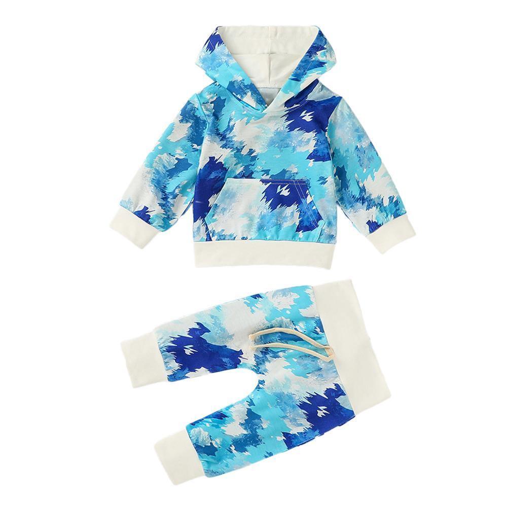 Newborn Baby Clothes  Hoodies+Pant 2pcs Outfit Suit Costume Infant Clothing For Baby boys Set - Fabs things