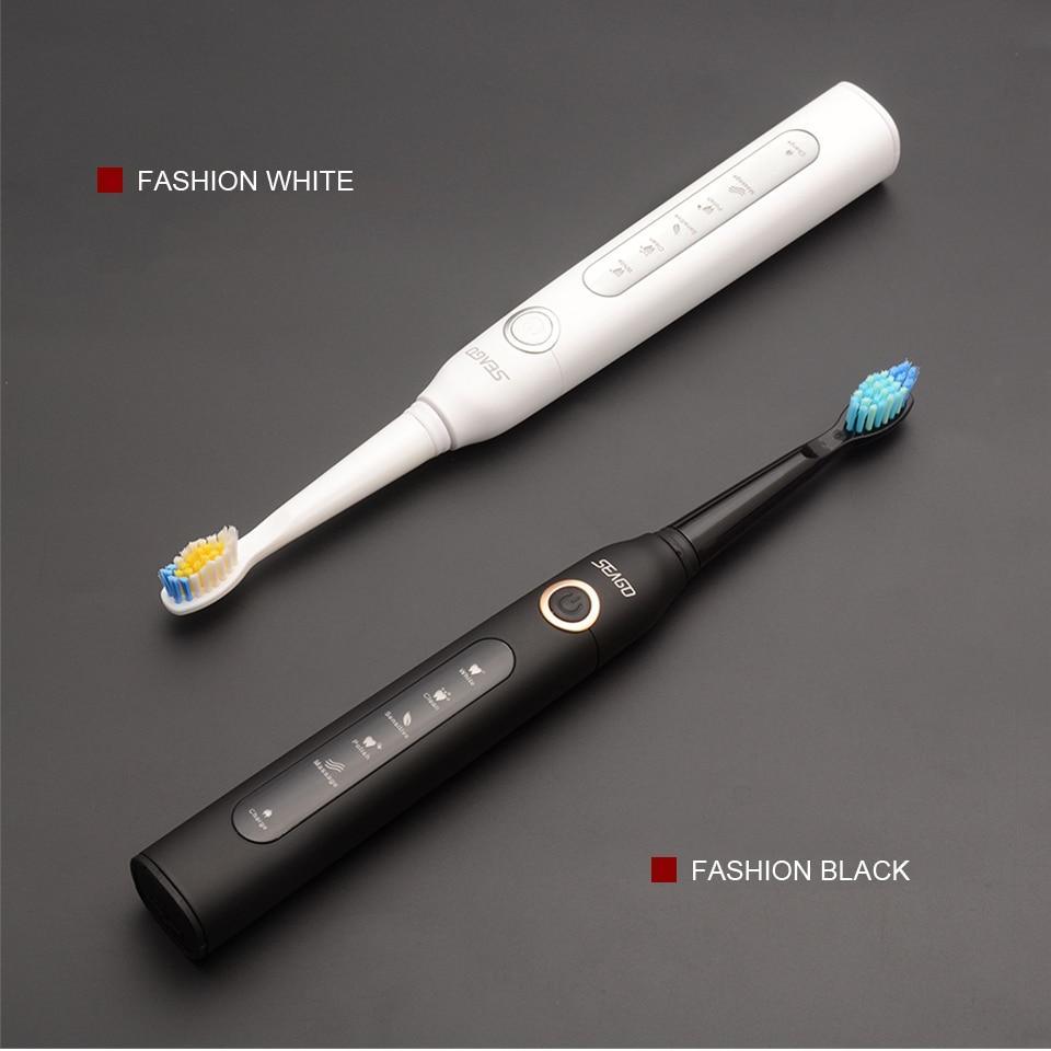 Electric Vibration Toothbrush Sonic Rechargeable Smart Chip Teethbrush Head Replaceable Whitening Healthy Best Gift For Adults And Kids - Fabs things