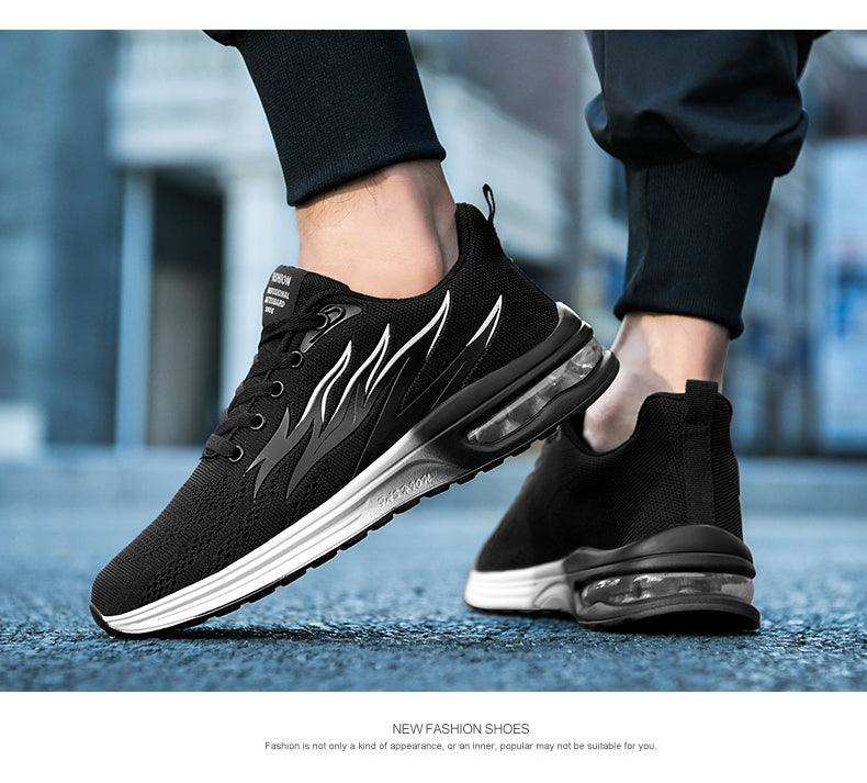 Mens Fashion Sneakers Air Cushion Mesh Running Shoes Women Footwear Mens Casual Sport Shoes Casual Sports Tennis Road Sneakers For Walking Gym Jogging Training Fitness - Fabs things