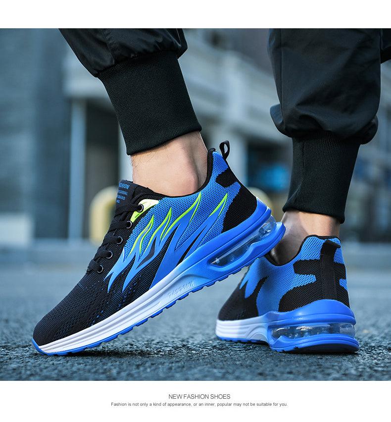 Mens Fashion Sneakers Air Cushion Mesh Running Shoes Women Footwear Mens Casual Sport Shoes Casual Sports Tennis Road Sneakers For Walking Gym Jogging Training Fitness - Fabs things
