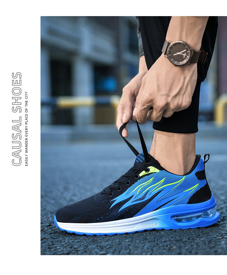 Mens Fashion Sneakers Air Cushion Mesh Running Shoes Women Footwear Mens Casual Sport Shoes Casual Sports Tennis Road Sneakers For Walking Gym Jogging Training Fitness - Fabs things