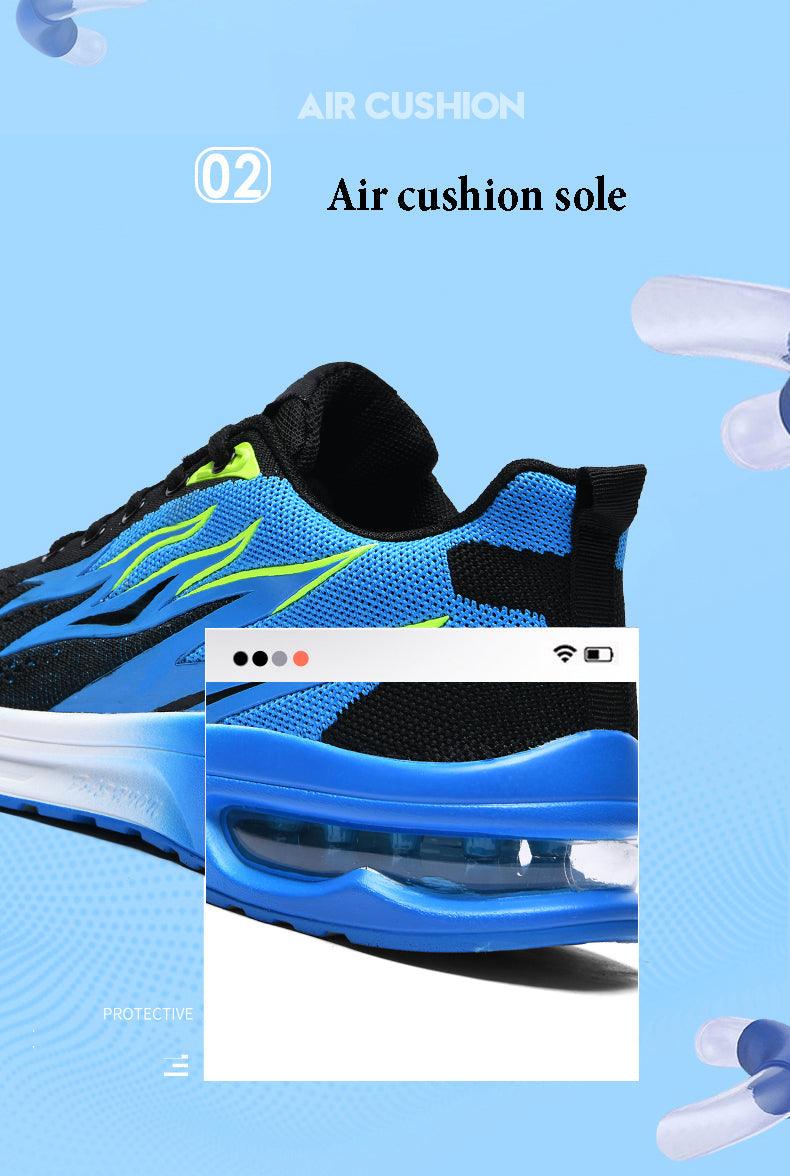 Mens Fashion Sneakers Air Cushion Mesh Running Shoes Women Footwear Mens Casual Sport Shoes Casual Sports Tennis Road Sneakers For Walking Gym Jogging Training Fitness - Fabs things