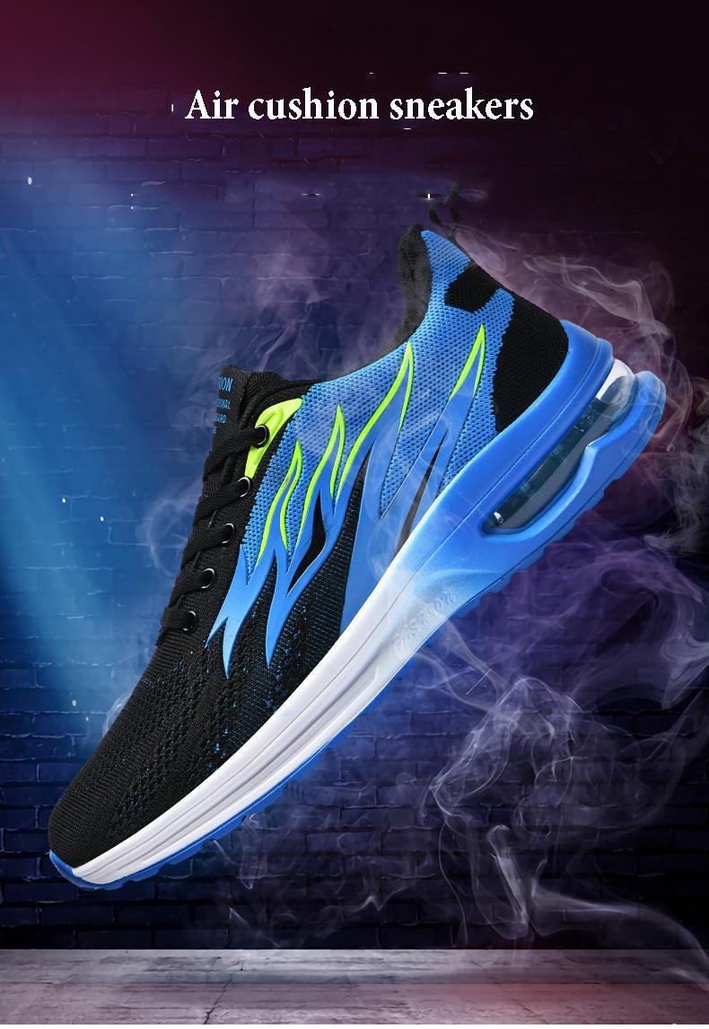 Mens Fashion Sneakers Air Cushion Mesh Running Shoes Women Footwear Mens Casual Sport Shoes Casual Sports Tennis Road Sneakers For Walking Gym Jogging Training Fitness - Fabs things