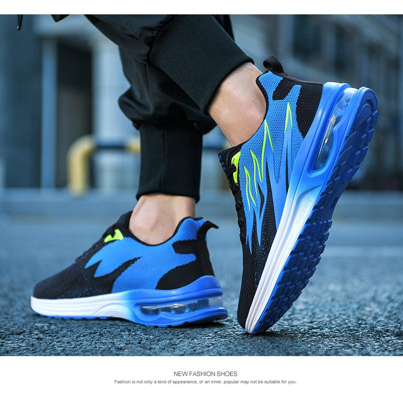 Mens Fashion Sneakers Air Cushion Mesh Running Shoes Women Footwear Mens Casual Sport Shoes Casual Sports Tennis Road Sneakers For Walking Gym Jogging Training Fitness - Fabs things